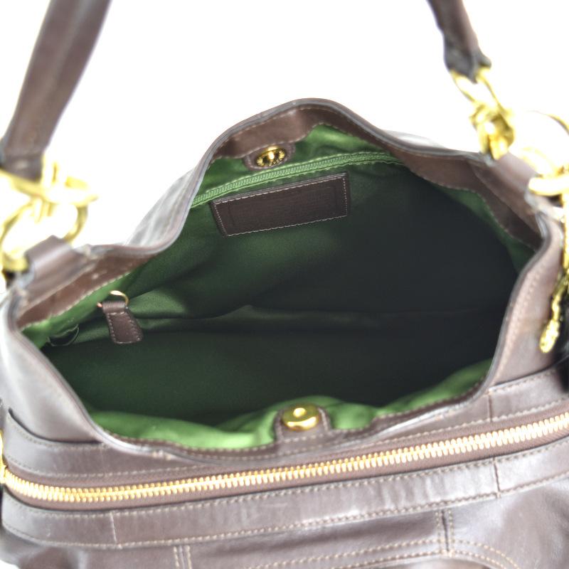 美品 COACH 本革 ショルダーバッグ 濃いブラウン 新品 COACH（コーチ） バッグ レディース ショルダーバッグ 15742 レザー