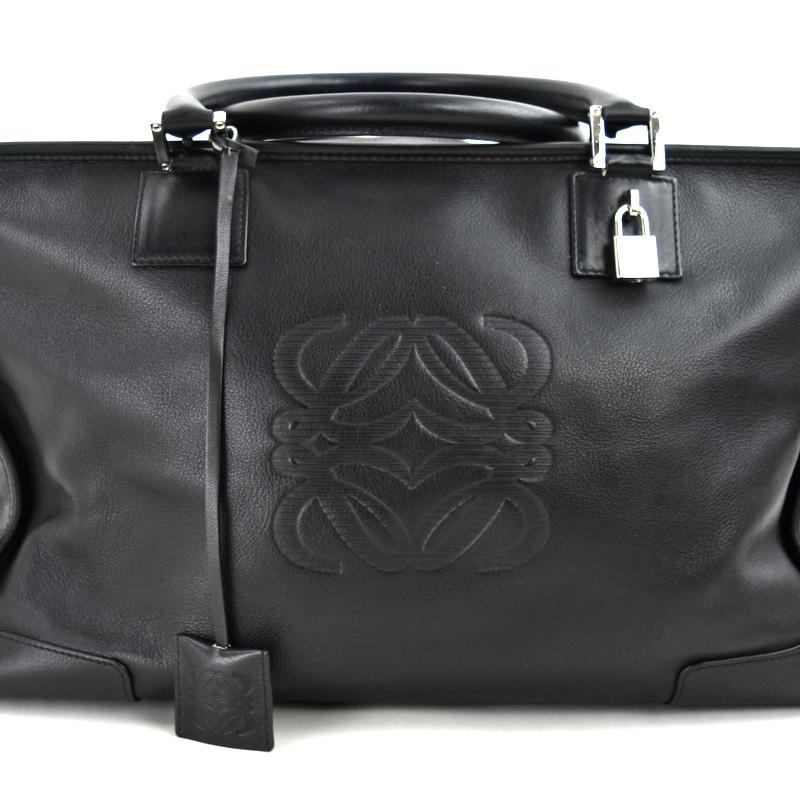 LOEWE ロエベ アマソナ44 レザー ボストンバッグ ハンドバッグ LOEWE ロエベ アマソナ44 レザー ボストンバッグ ハンドバッグ