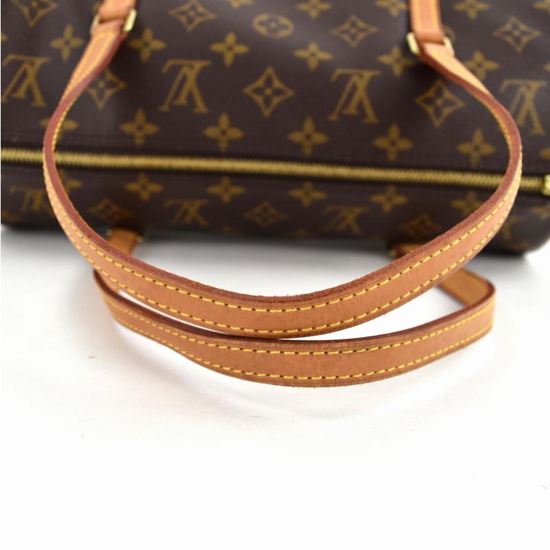 ルイヴィトン　ハンドバッグ　モノグラム 　レザー パピヨン 茶色 楽天市場】外観新品 ルイヴィトン パピヨン22 ハンドバッグ