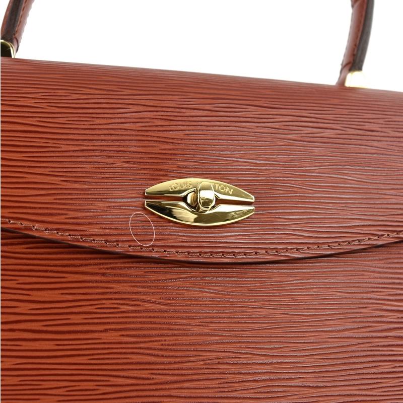 ルイ ヴィトン ハンドバッグ エピ マルゼルブ ケニアブラウン ルイ
