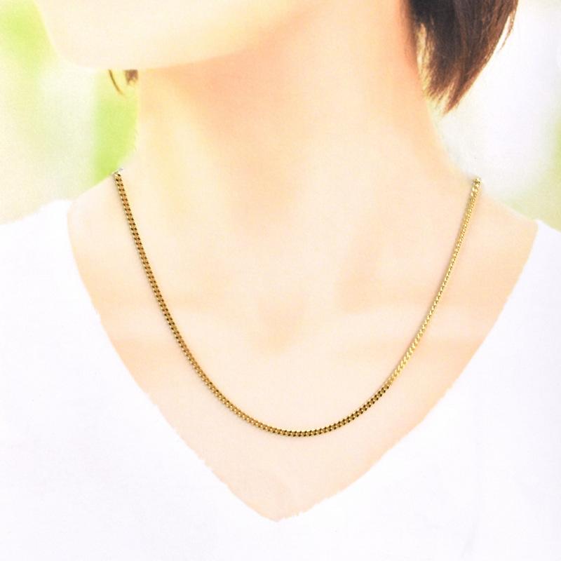 【18金】喜平キヘイ／K18ネックレス10.2g 新品】喜平ネックレス K18 18金 750 6面ダブル 10.2g 50cm 2.5mm