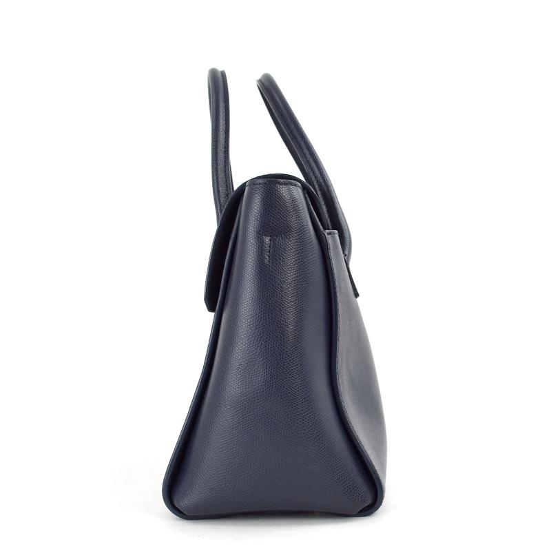 【極美品】FURLA ブラック 　濃紺　ネイビー　フルラ　ハンドバッグ FURLA フルラ 2WAYバッグ ショルダー ハンド フラップバッグ