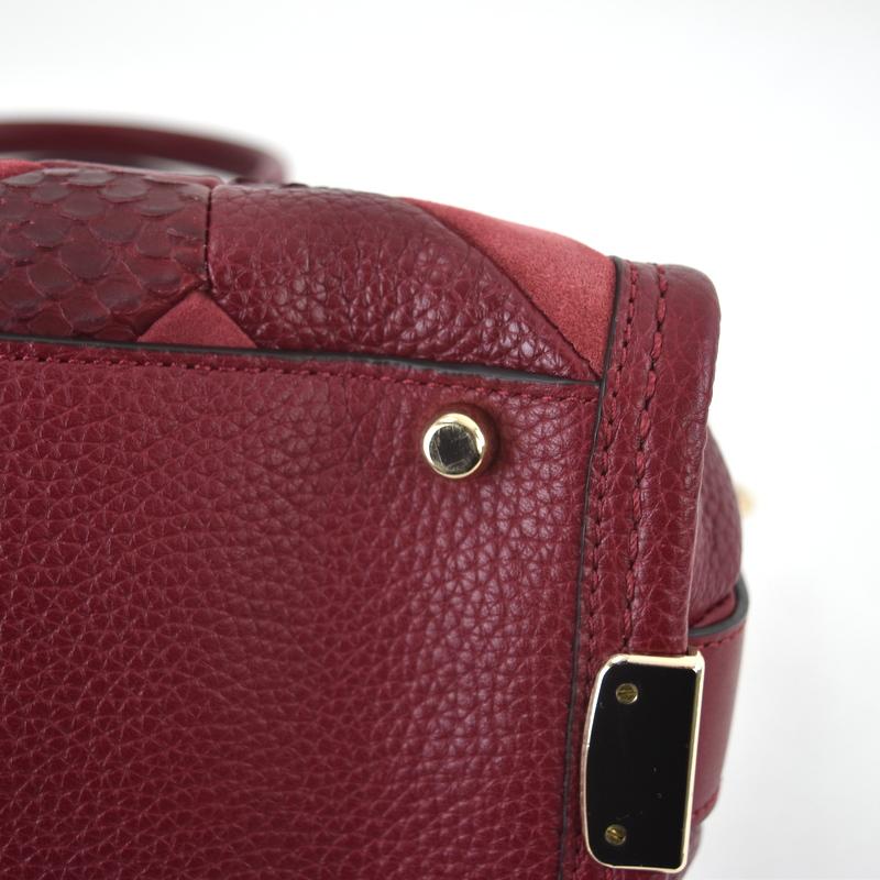 COACH（コーチ） バッグ スワッガー27 36109 レッド系 パイソン型押し