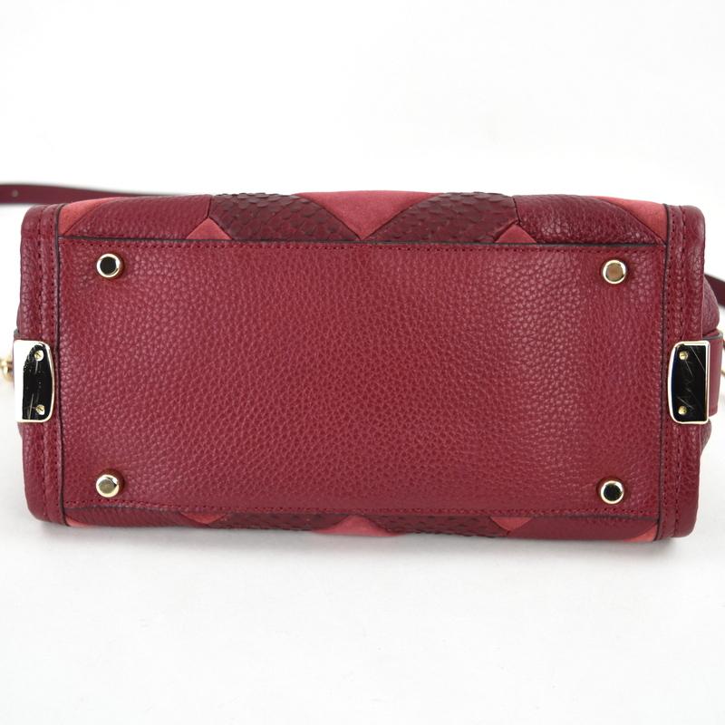 COACH（コーチ） バッグ スワッガー27 36109 レッド系 パイソン型押し