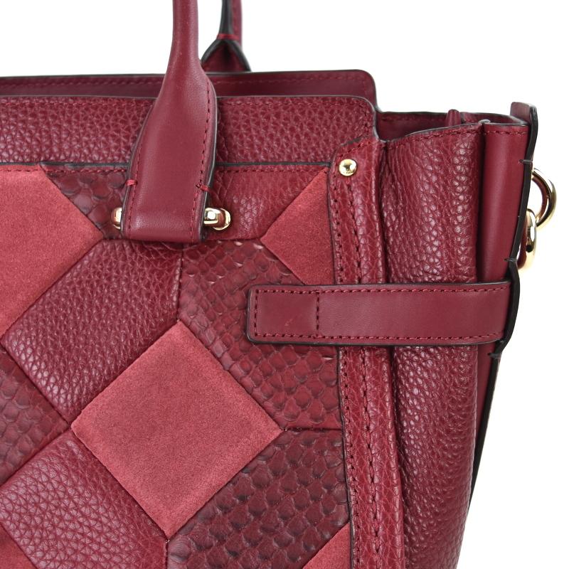 COACH（コーチ） バッグ スワッガー27 36109 レッド系 パイソン型押し