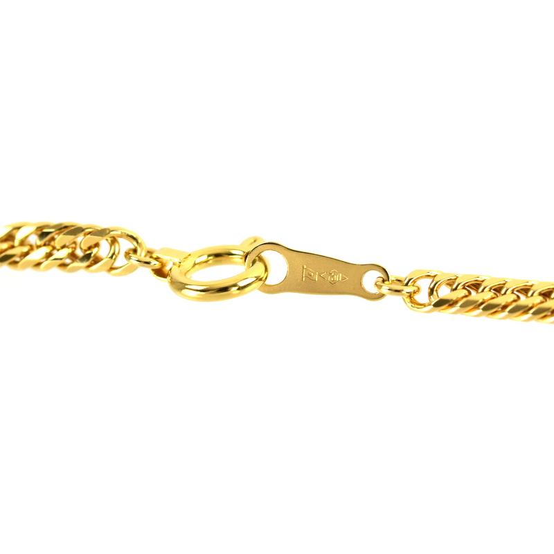 喜平 キヘイ ネックレス 18金 18k 六面W喜平 20.7g 20g 50cm イエロー