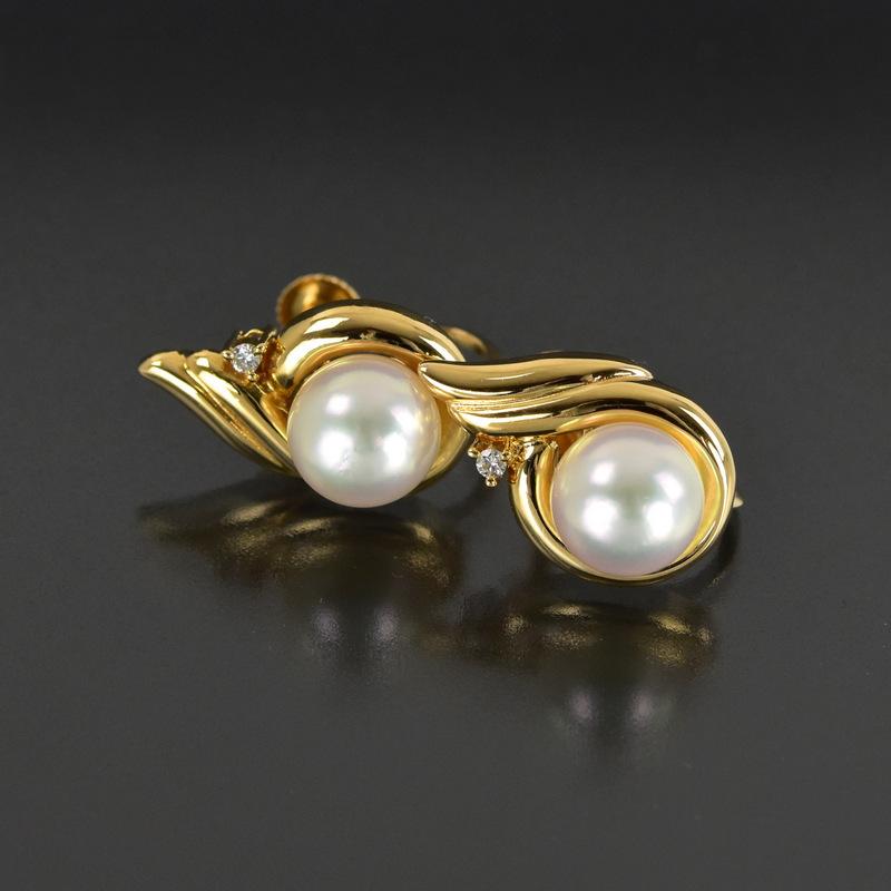 TASAKI（タサキ） イヤリング レディース パール 約6.9mm 約7mm
