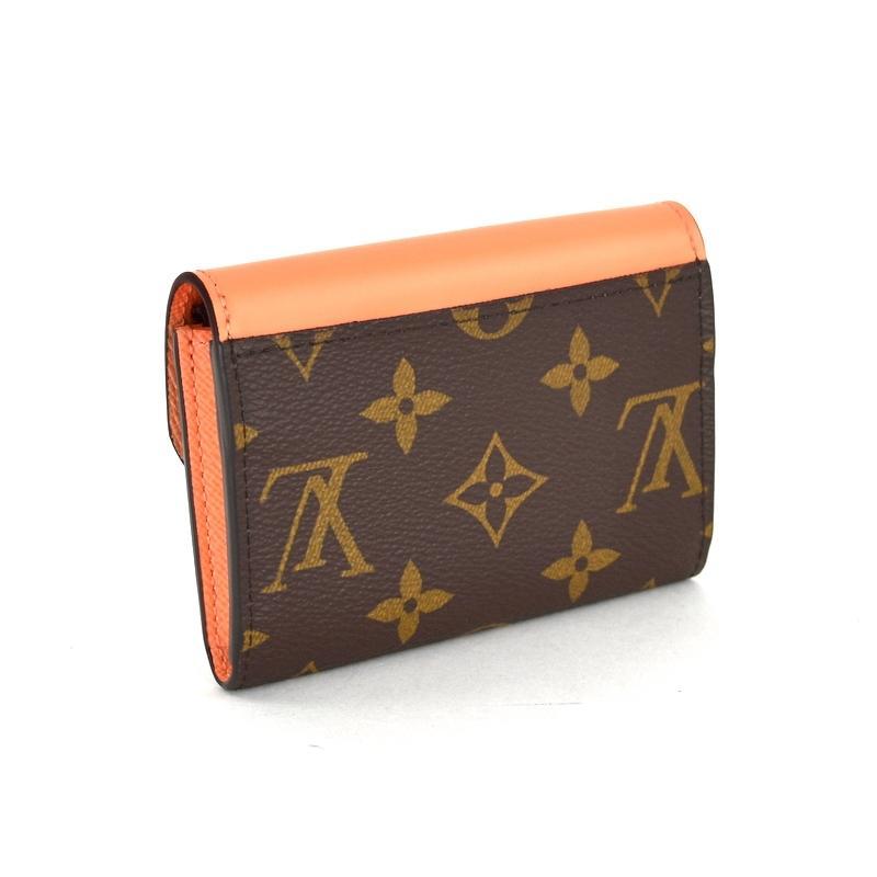 ルイヴィトン ポルト モネ ジップ 二つ折り財布 コンパクト 茶 ブラウン LOUIS VUITTON（ルイ・ヴィトン） 財布 レディース コンパクト