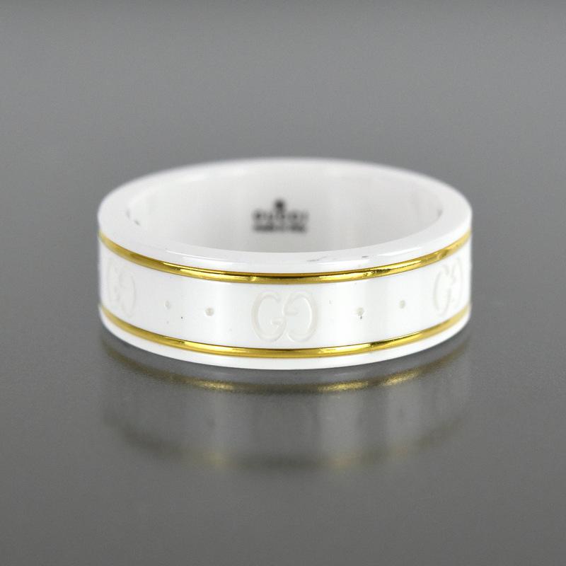 GUCCI（グッチ） 指輪 レディース メンズ アイコン イエローゴールド