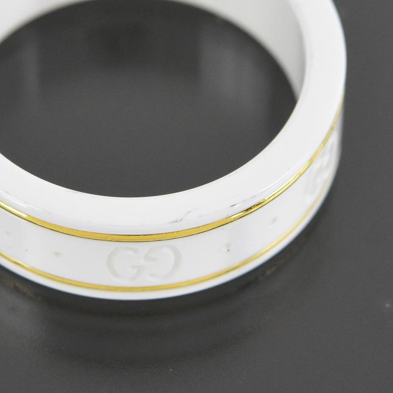 GUCCI（グッチ） 指輪 レディース メンズ アイコン イエローゴールド