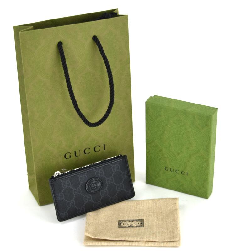 グッチ  697717 インターロッキングGカードケース メンズ GUCCI（グッチ） カードケース メンズ インターロッキングG 697717