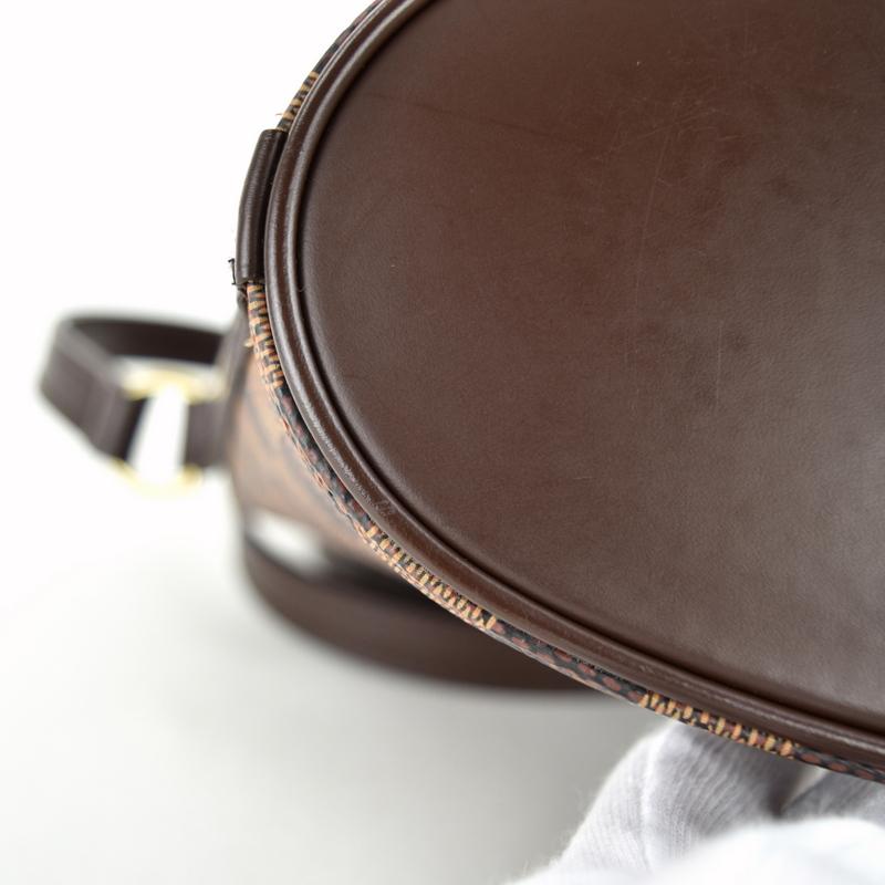 ルイ ヴィトン LOUIS VUITTON ダミエ ドルーオ パーソナル SPO ショルダー バッグ エベヌ N51290 Drouot 90308488 ドルーオ ルイヴィトン ショルダーバッグ ダミエ スペシャルオーダー