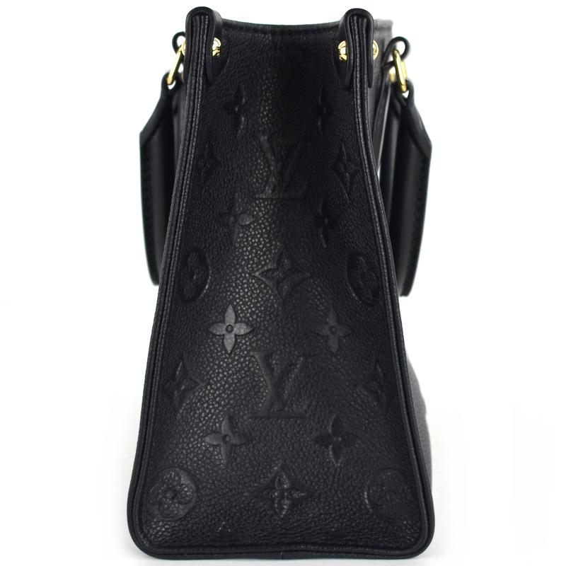 ルイ・ヴィトン LOUIS VUITTON オンザゴーPM M45653 ブラック モノグラム・アンプラント レディース ショルダーバッグ LOUIS VUITTON（ルイ・ヴィトン） オンザゴー PM ハンドバッグ