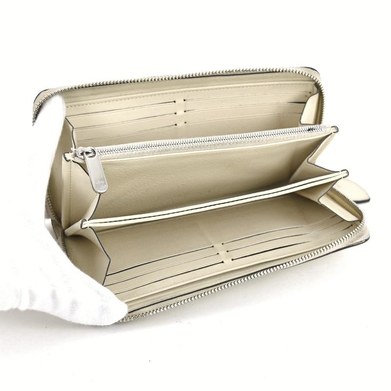 美品　ヴィトン　ジッピーウォレット　マヒナ　アイボリー ジッピー・ウォレット ルイヴィトン 長財布 レディース モノグラム