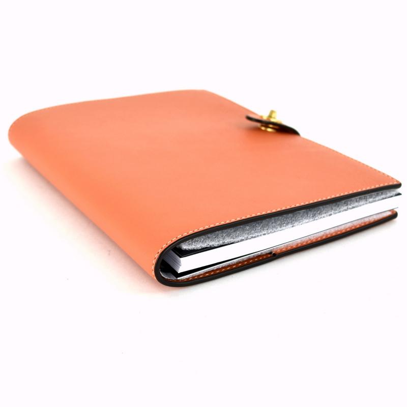 COACH（コーチ） ノートブックカバー 手帳カバー C5936 オレンジ系