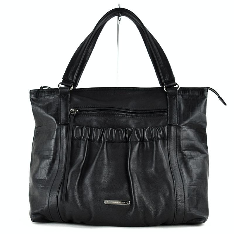BURBERRY（バーバリー） バッグ 中古 トートバッグ ブラック A4サイズ