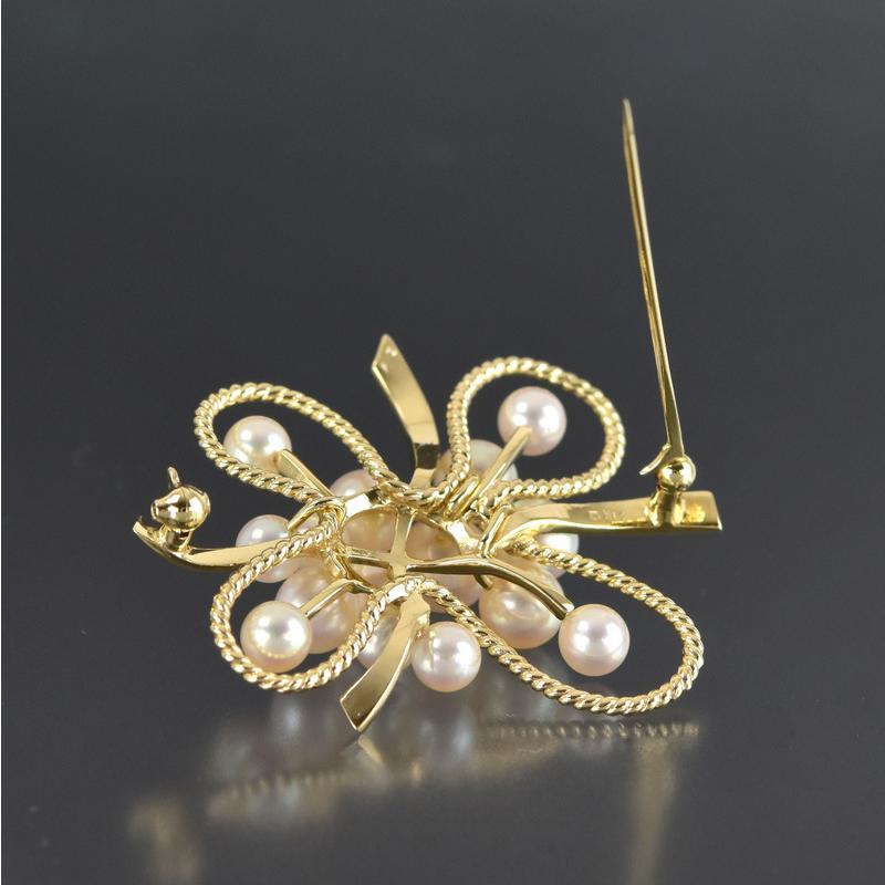 MIKIMOTO ミキモト ブローチ レディース パール 真珠 約5.2mm MIKIMOTO ミキモト ブローチ レディース パール 真珠 約5.2mm