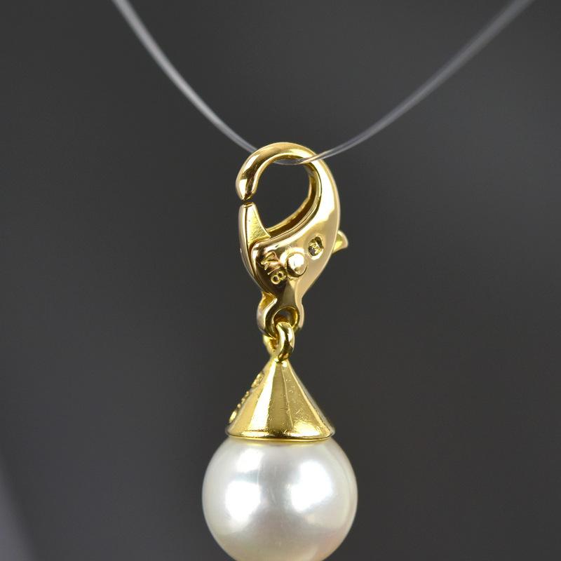 MIKIMOTO ミキモト ブレスレット 5モチーフ チャーム付き パール