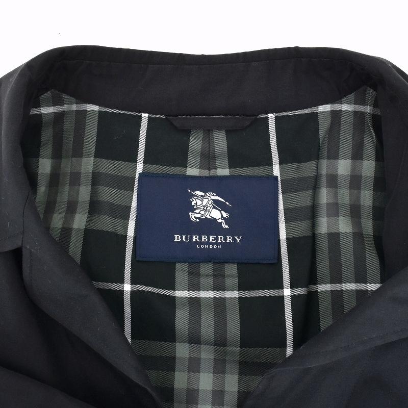 BURBERRY（バーバリー） メンズアウター ステンカラーコート ブラック