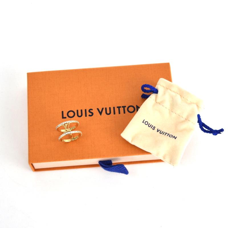 LOUIS VUITTON ルイヴィトン 指輪 リング・LV アイコニック