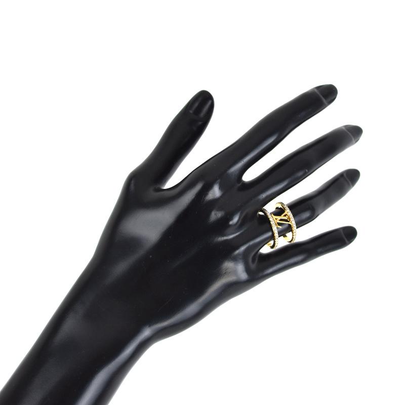 LOUIS VUITTON ルイヴィトン 指輪 リング・LV アイコニック