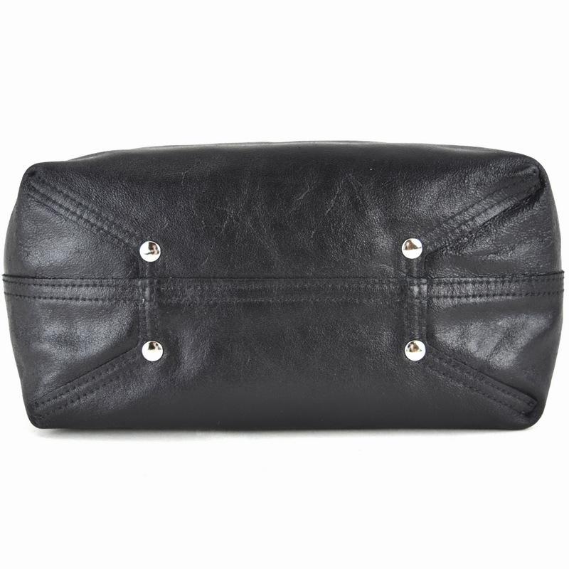 【美品✨リバーシブルトート/ポーチ付き】ティファニー　トートバッグ　ブラック　革 TIFFANY&Co.（ティファニー） バッグ レディース リバーシブル トート
