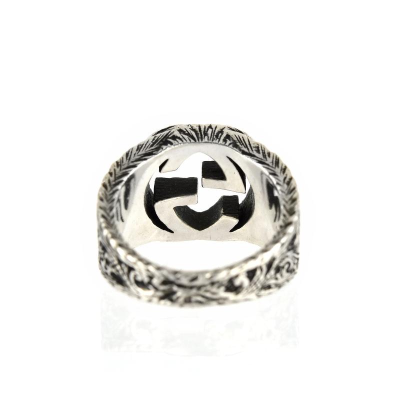 GUCCI（グッチ） 指輪 レディース インターロッキングG サイズ15 SV925