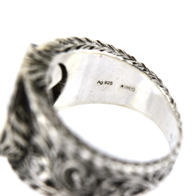 GUCCI（グッチ） 指輪 レディース インターロッキングG サイズ15 SV925