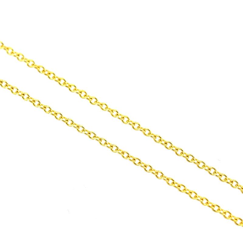 ティファニー　18金　ハートビーンズ ティファニー TIFFANY&Co. オープンハート ペンダントトップ 18