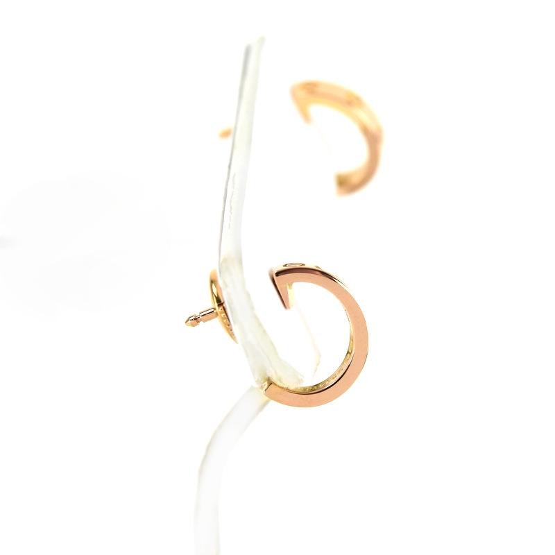 LOVE（Cartier） カルティエ ピアス 18金 ミニラブ K18PG ピンク
