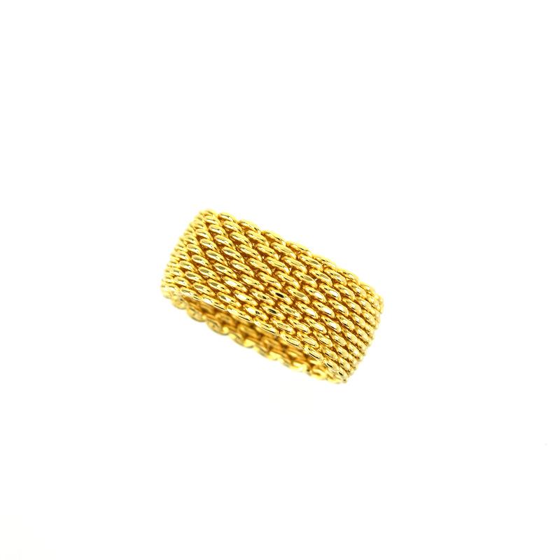 TIFFANY&Co. ティファニー サマセット リング 18金 約11.5号 TIFFANY&Co. ティファニー サマセット リング 18金 約11.5号