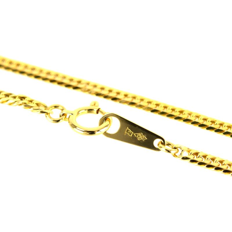 喜平 アンクレット 六面W喜平 18金 18k イエローゴールド 26.5cm 約