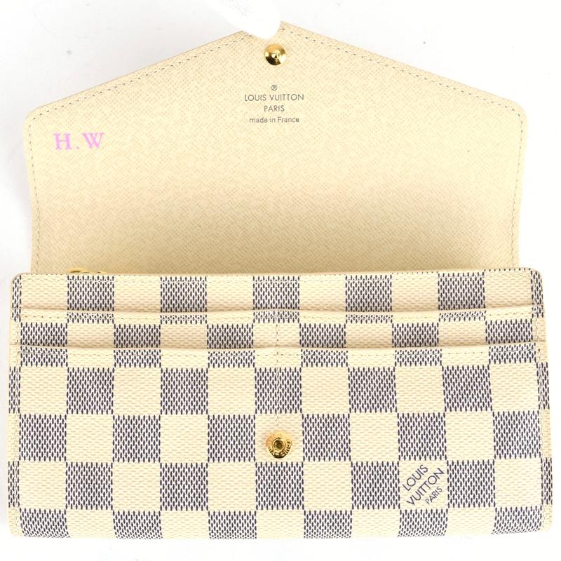 ポルトフォイユ・サラ ルイヴィトン 長財布 レディース メンズ ダミエ