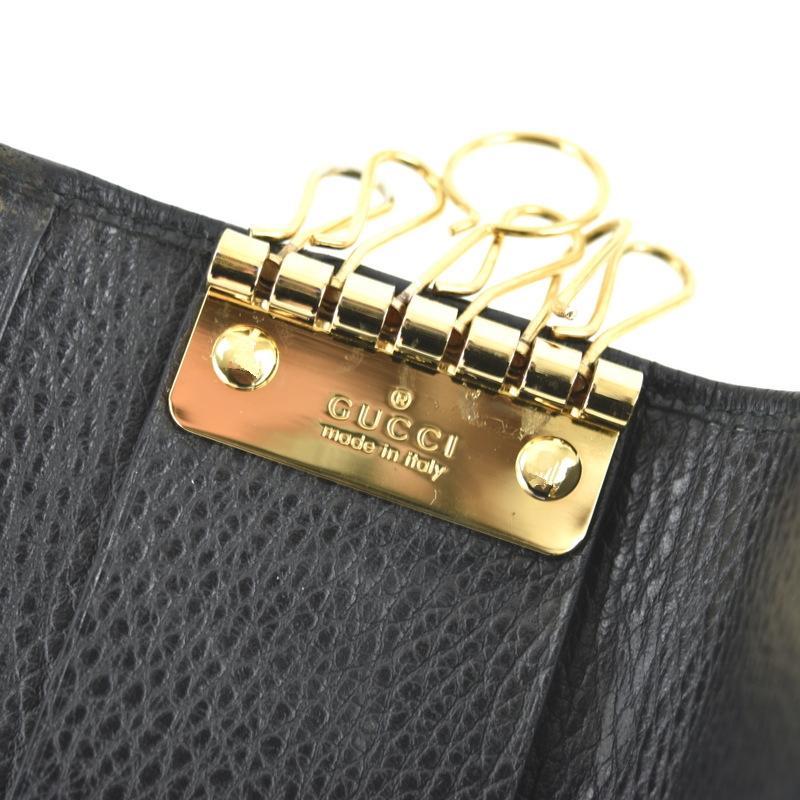 GUCCI（グッチ） キーケース ダブルG 456118 6連 三つ折り 折りたたみ