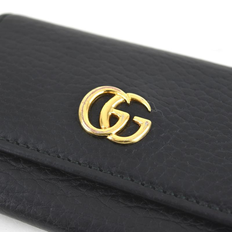 GUCCI（グッチ） キーケース ダブルG 456118 6連 三つ折り 折りたたみ