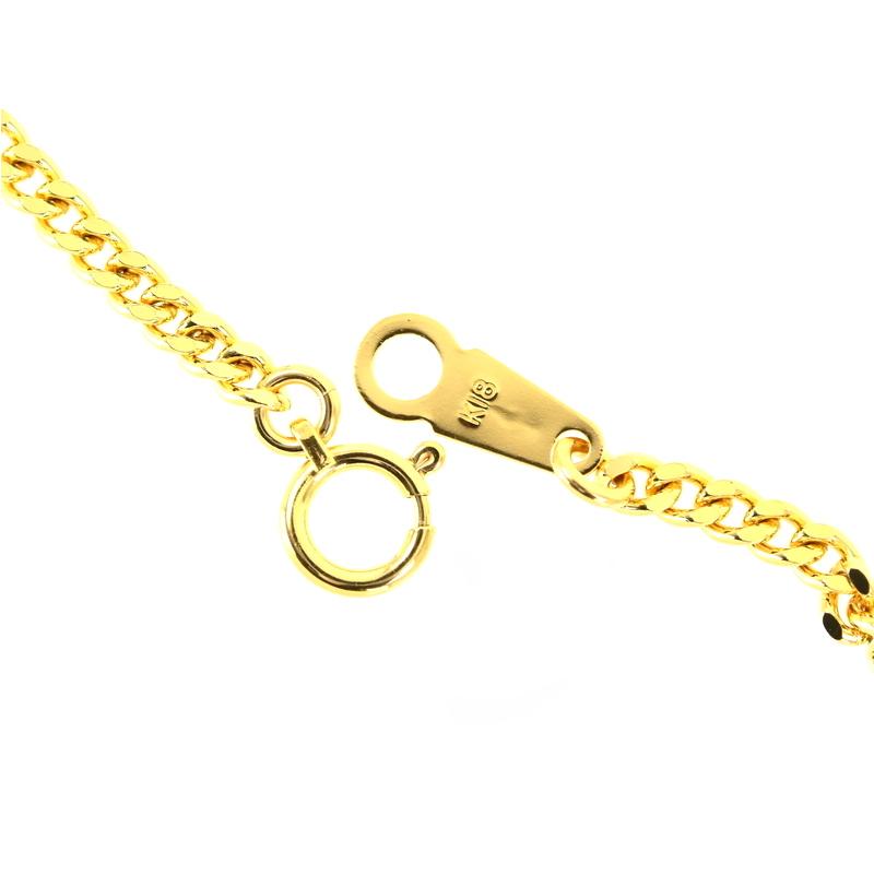 喜平 ネックレス 10.1g 10g 40cm 二面喜平 18金 18k イエローゴールド