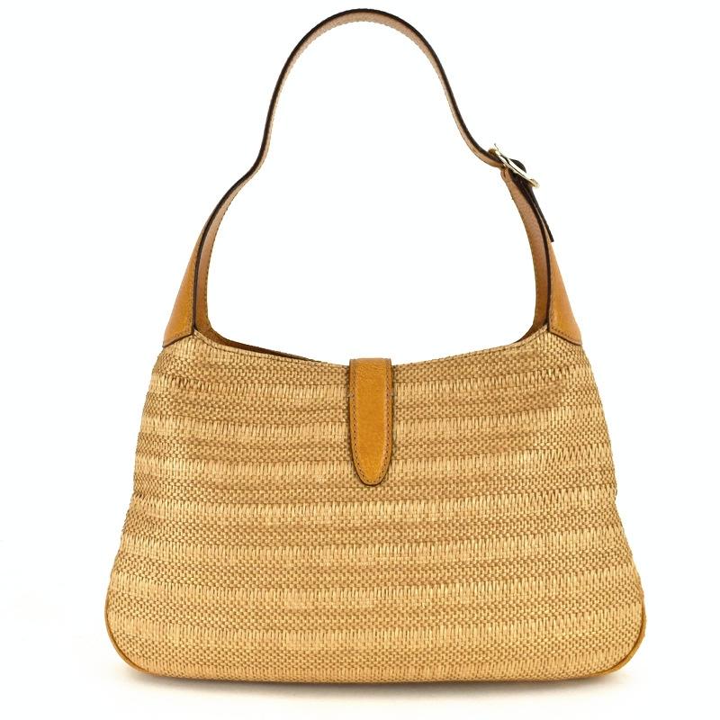 GUCCI グッチ　ワンショルダーバッグ　肩掛け　ジャッキー　レザー GUCCI（グッチ） GUCCI GG柄 ショルダーバッグ 肩掛け ジャッキー