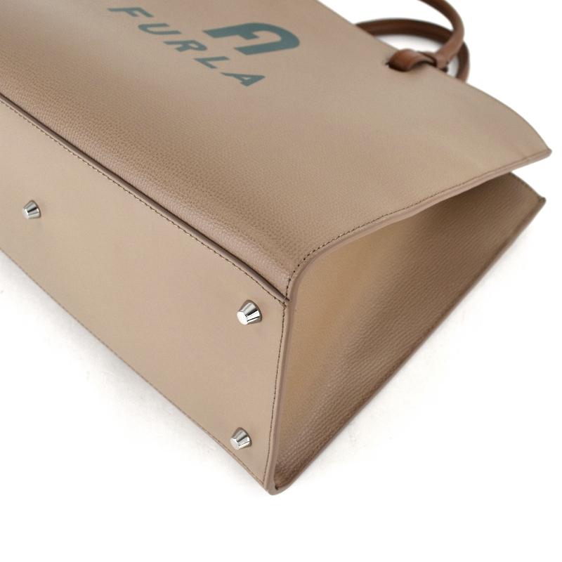 FURLA（フルラ） 2WAYトート ヴァーシティ ロゴ ハンドバッグ