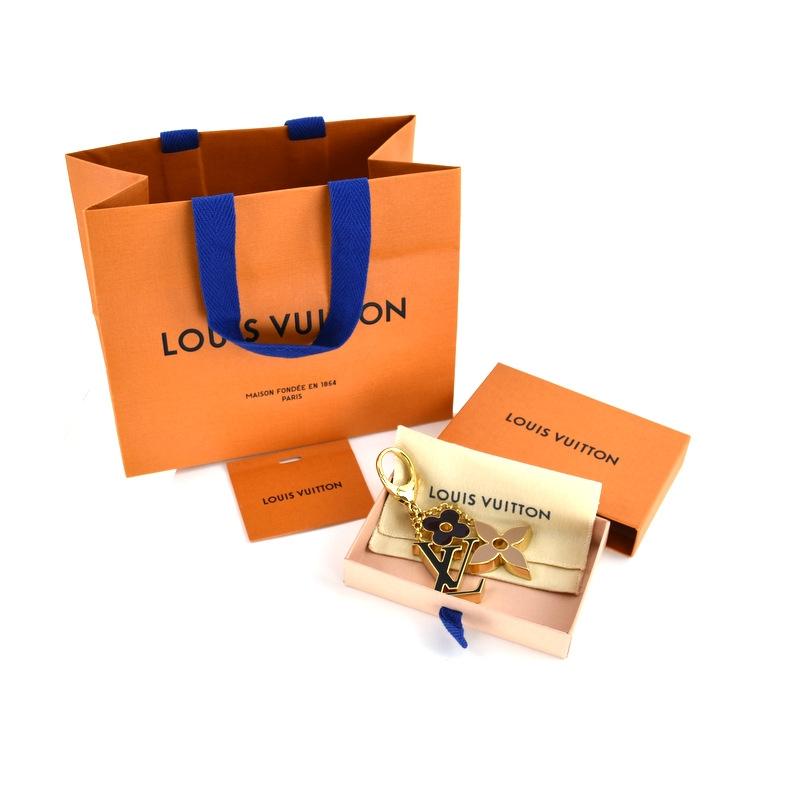 LOUIS VUITTON ルイヴィトン バッグチャーム フルールドゥ