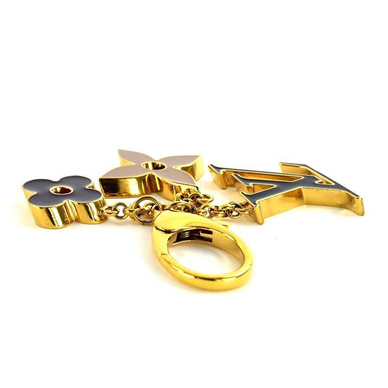 LOUIS VUITTON ルイヴィトン バッグチャーム フルールドモノグラム バッグ チャーム チェーン・フルール ドゥ モノグラム S00｜ルイ