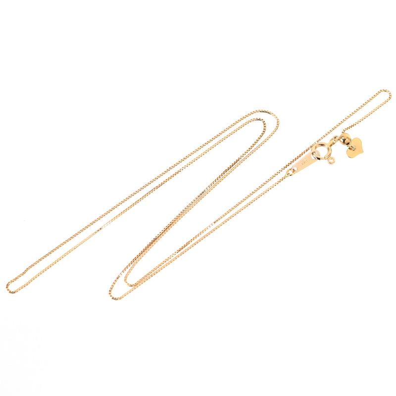 ベネチアンネックレス ベネチアンチェーン 45.5cm 45cm 1.5g 18k 18金 