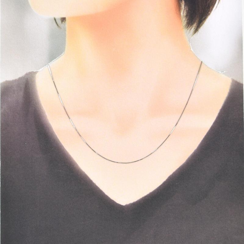 ベネチアンネックレス ベネチアンチェーン 45.5cm 45cm 1.5g 18k 18金  