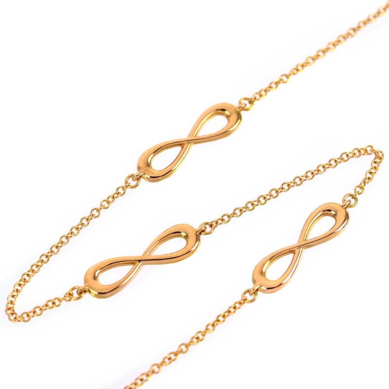 TIFFANY&Co.（ティファニー） ブレスレット 18金 インフィニティ 2.2g