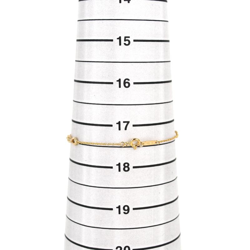 ティファニー　インフィニティ エンドレス ブレスレット 18金　イエローゴールド ティファニー TIFFANY&CO 35309713 インフィニティ エンドレス