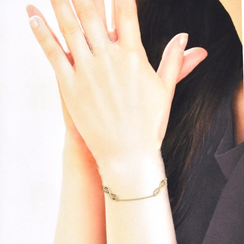 k18　18金 インフィニティブレスレット TIFFANY&Co. ティファニー インフィニティ ブレスレット 18金 K18