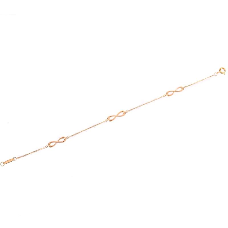 TIFFANY&Co.（ティファニー） ブレスレット 18金 インフィニティ 2.2g