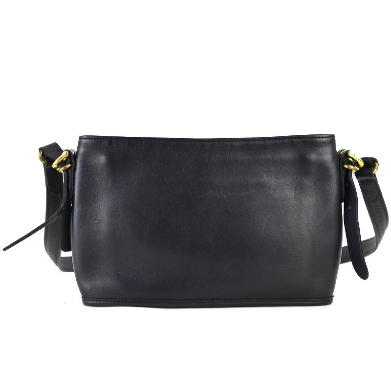 OLD COACH ショルダーバッグ COACH（コーチ） ショルダーバッグ オールドコーチ ブラック レザー