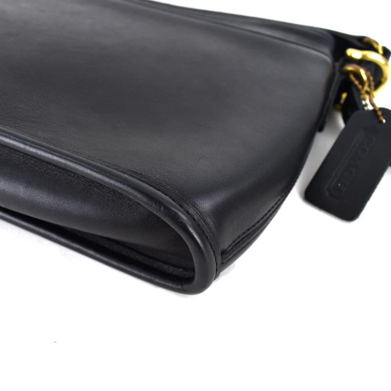 COACH（コーチ） ショルダーバッグ オールドコーチ ブラック レザー