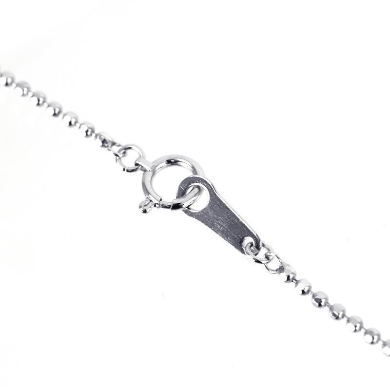 ネックレスチェーン Pt850 ボールチェーン 40.5cm 4.9g チェーンのみ