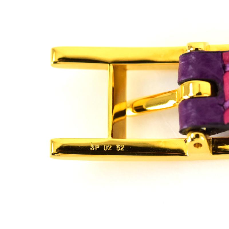 極美品❗️　HERMES エルメス　レザーブレスレット　アピ　ワインレッド レザーブレスレット 《ビーアピ》 ドゥブルトゥール | Hermès